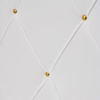 Valigia in velluto bianco, set di 2, 50x30H20 cm