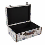 Valigia in fantasia floreale, 53x20x38 cm, set di 3