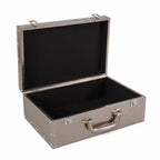 Valigie in mdf e PU, set da 3, 53x20H38 cm