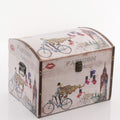 Bauletto in mdf fashion girl, 40x30H30 cm