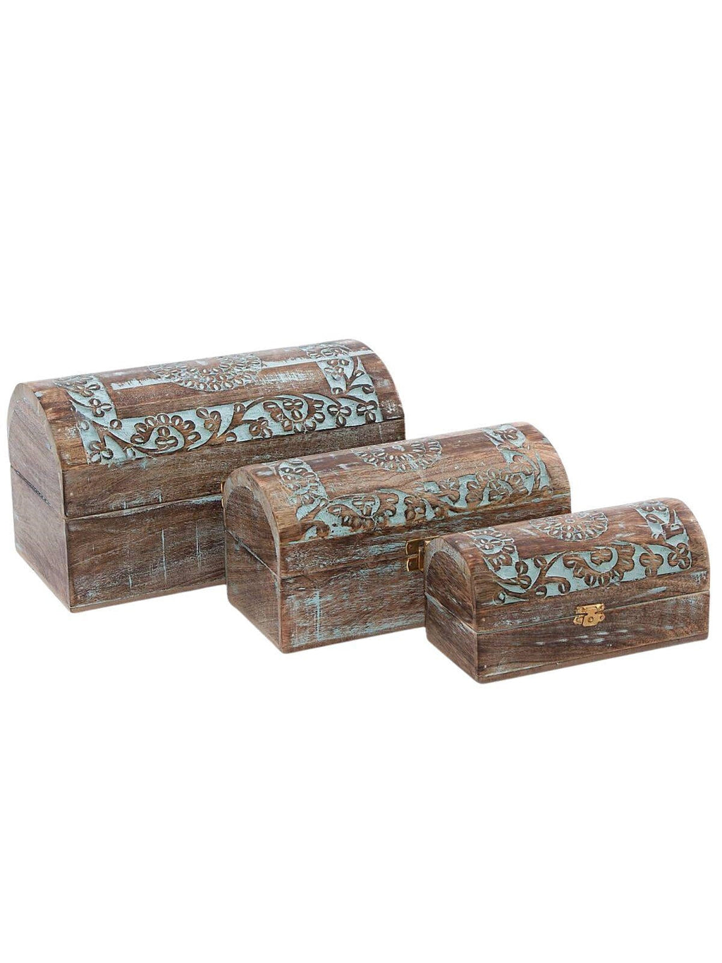 Scatola in mdf in set di 3, 23X15H15 cm