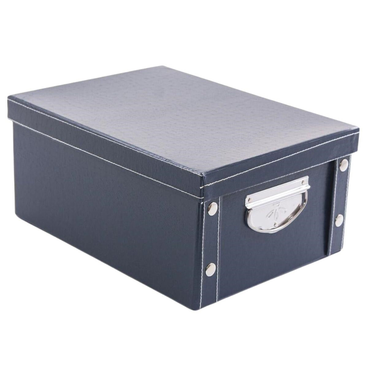 Scatola organizer in cartone con coperchio (kit da 3)