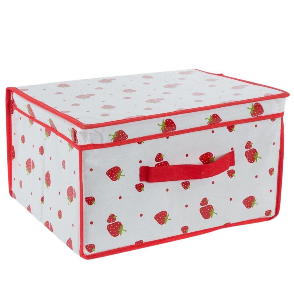 Scatola organizer stampa fragole, 39X31X21 cm