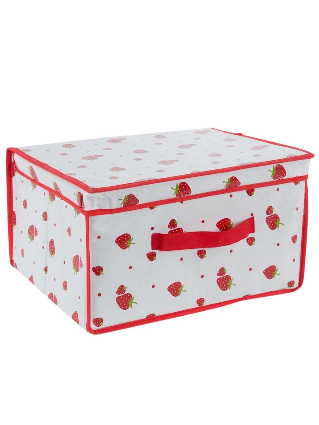 Scatola organizer stampa fragole, 39X31X21 cm (kit da 3)