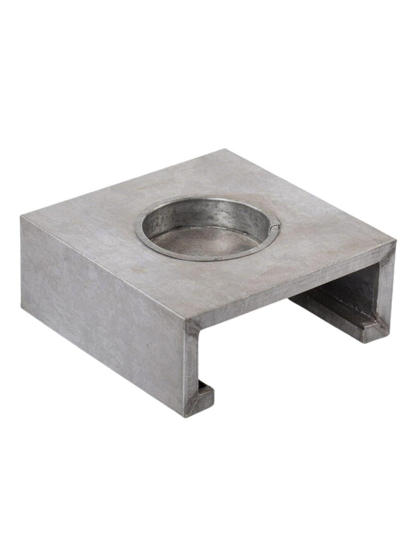 Portacandela in latta, 5X15H6 cm (kit da 5)