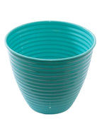 Vaso in latta tiffany, Ø26H22 cm (kit da 3)