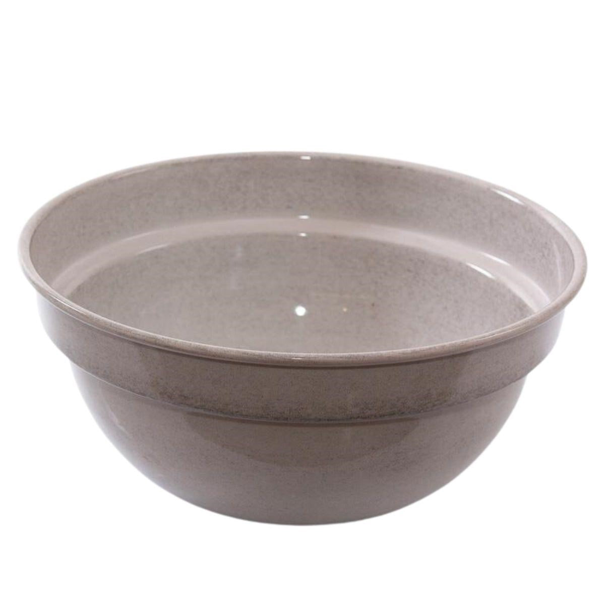 Vaso in latta grigio, Ø30H13 cm