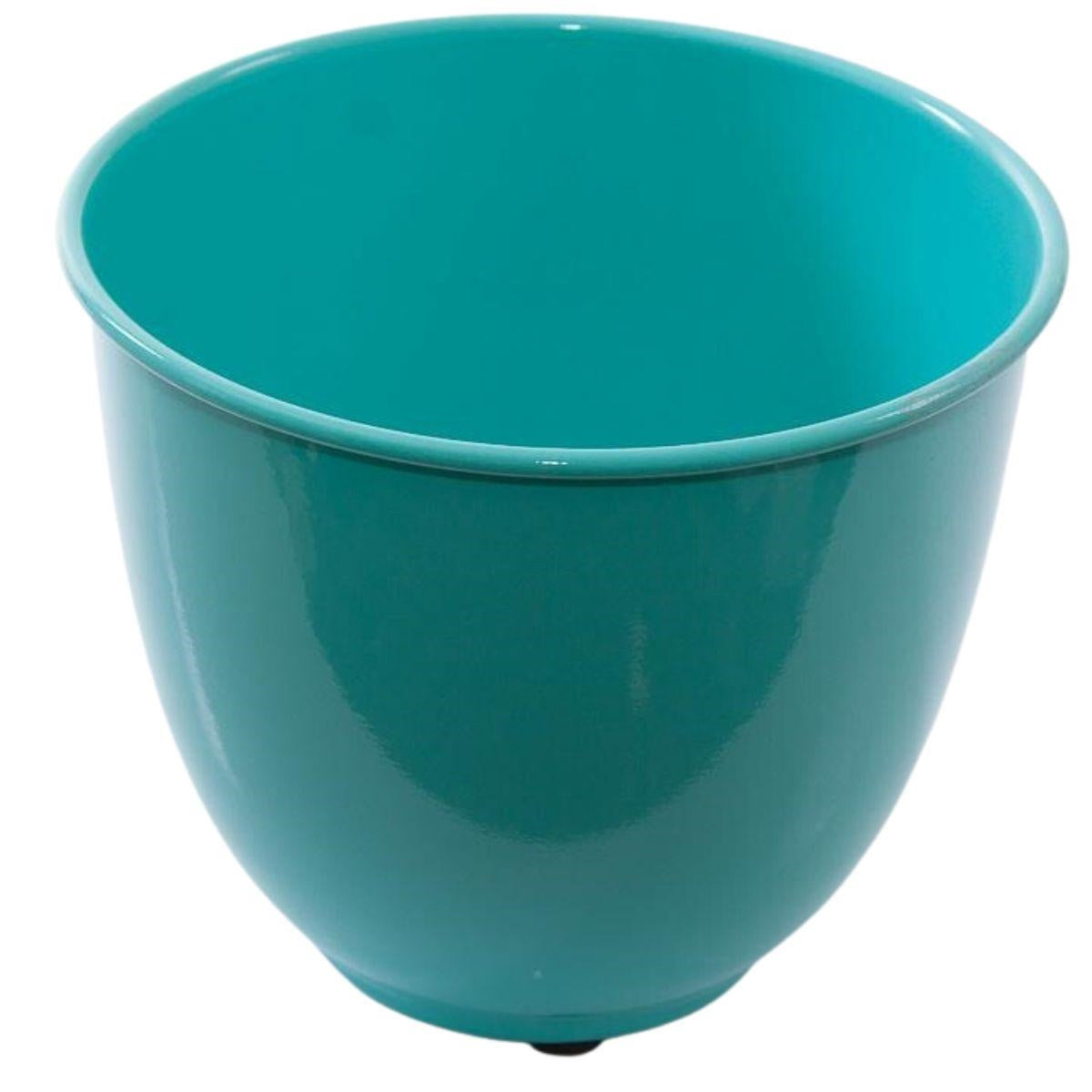 Vaso in latta tiffany, Ø22H19 cm
