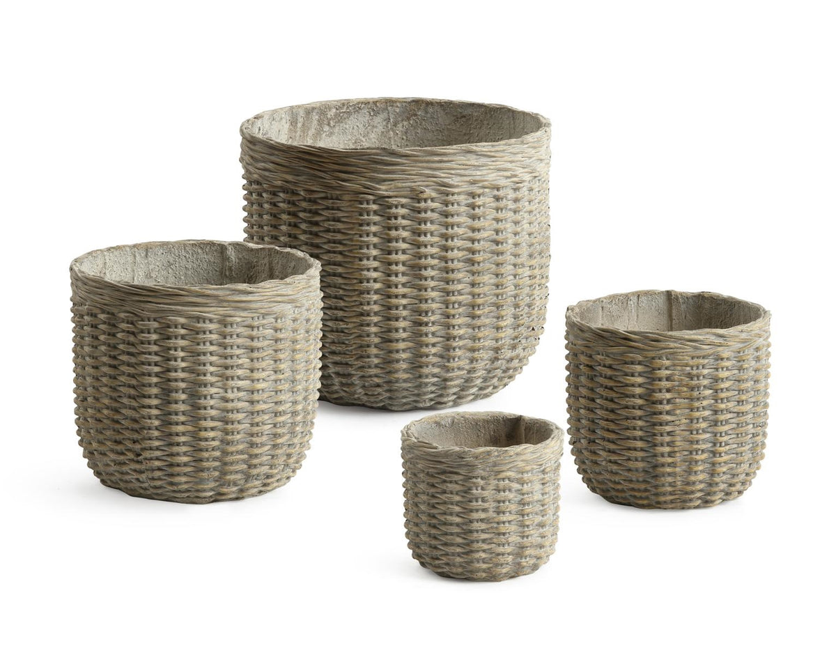 Vaso in fibrocemento, Ø38x31 cm