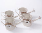 Portavasi in latta a innaffiatoio, set di 4, Ø11H11 cm (kit da 3)