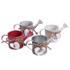 Portavasi multicolore in latta, set di 4, Ø7x7 cm (kit da 3)