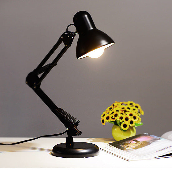 Lampada da scrivania LED a braccio lungo, pieghevole – foto 2