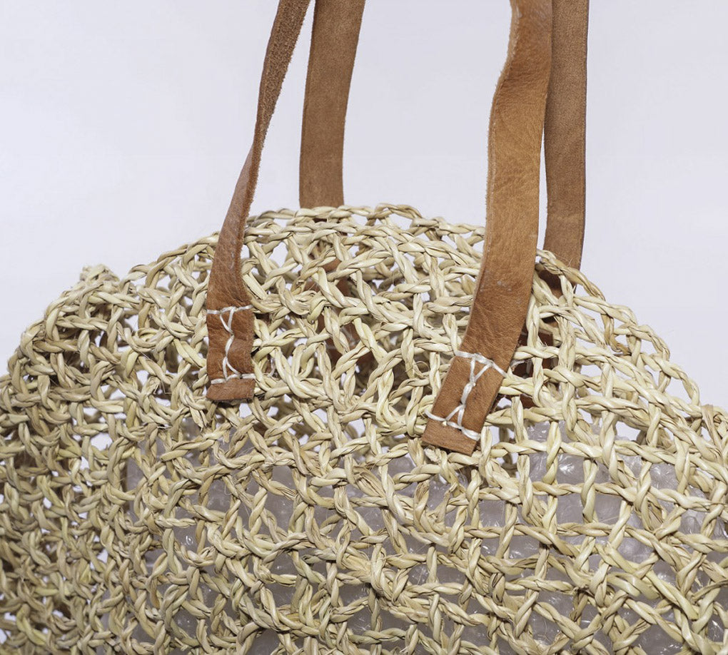 Borsa in palma traforata