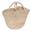 Borsa in palma con manici in sisal, 29x11H16 cm (kit da 5)