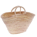 Borsa a mano in palma con manici in sisal, 39x23H21 cm (kit da 3)