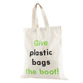 Shopper in cotone bianco (kit da 10)
