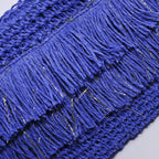 Pochette in fibre naturali blu, 28x18 cm (kit da 3)