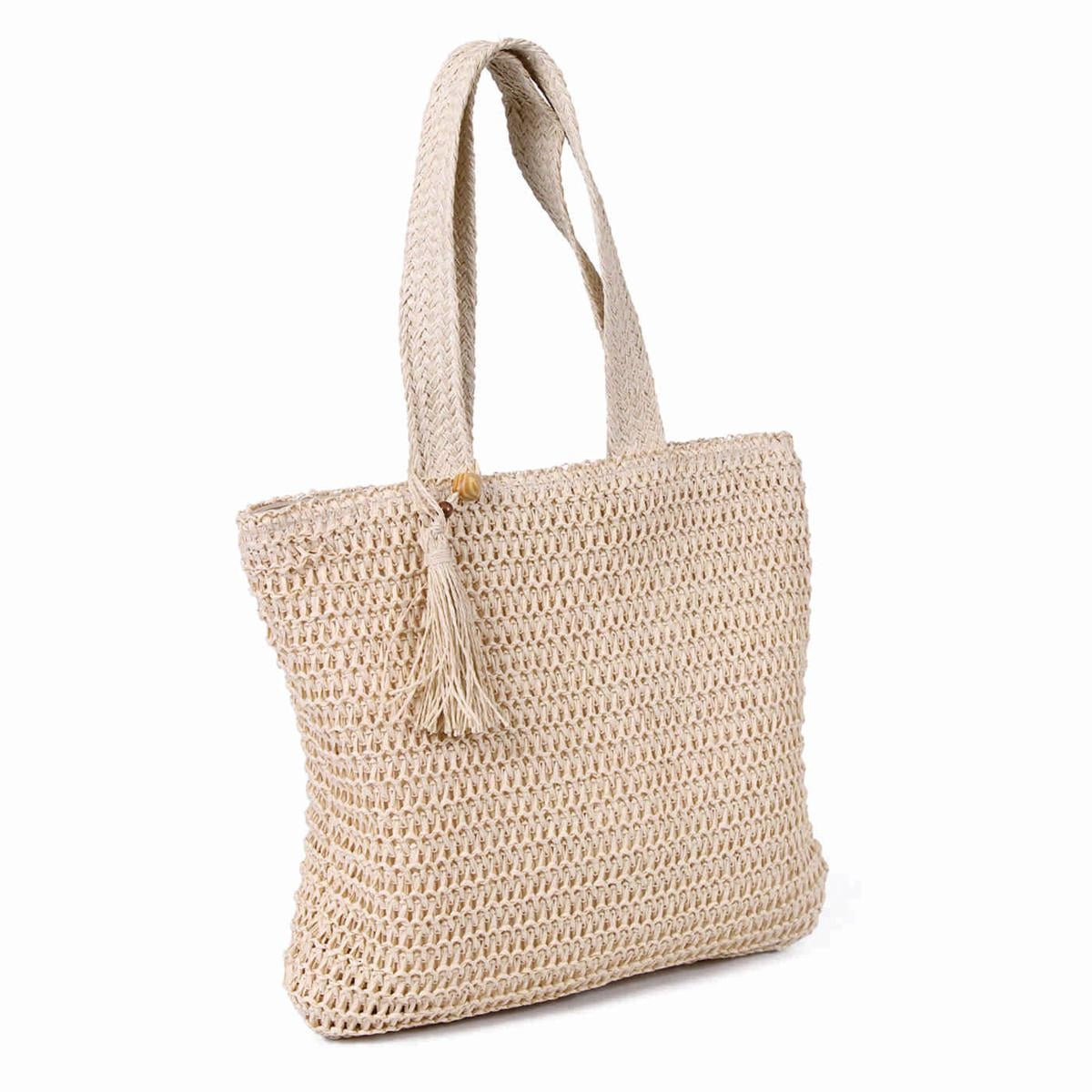 Borsa shopper in cellulosa tessile, 42x38 cm (kit da 3)
