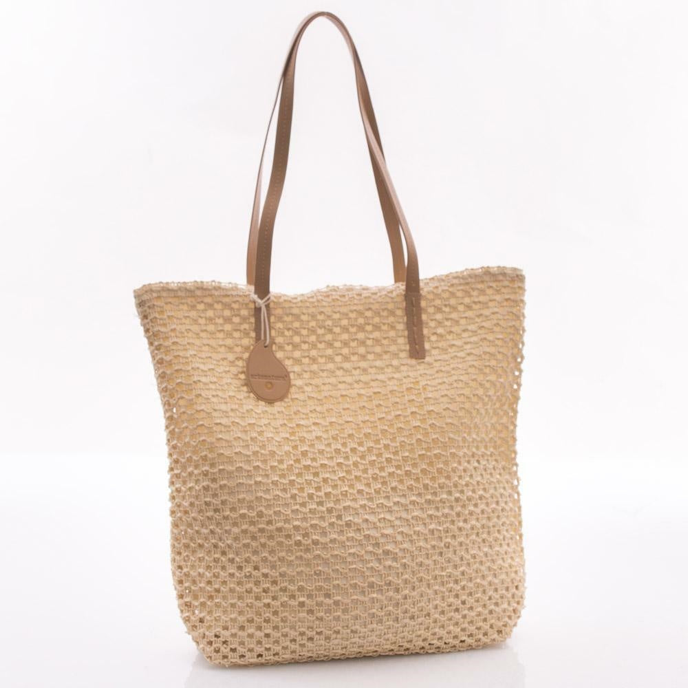 Shopper in carta chiara, 43H40 cm (kit da 3)