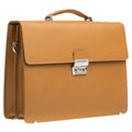 Cartella portadocumenti color mostarda King, 42x12H31 cm
