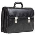 Cartella portadocumenti nera Richmond, 41,5x13H33 cm