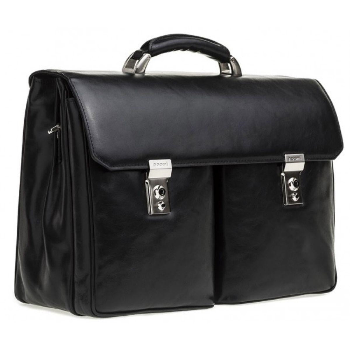 Cartella nera modello Richmond, 41,5x13x33 cm