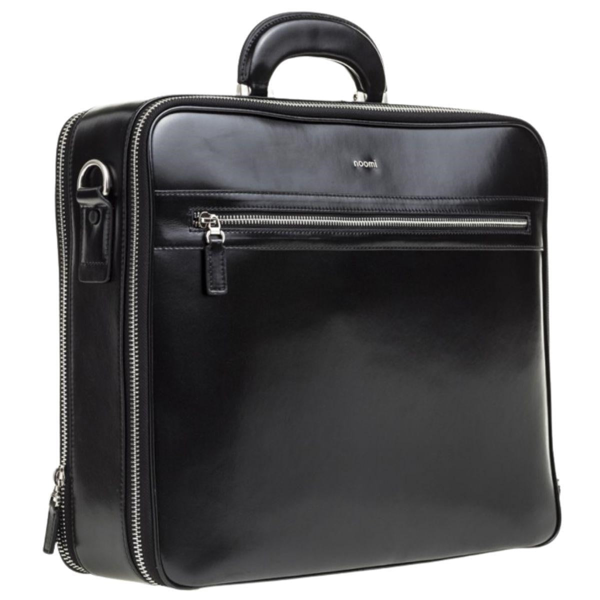 Cartella nera James, 42x12H35 cm