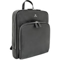 Zaino in pelle con tasca frontale e maniglia, 30x12x36 cm
