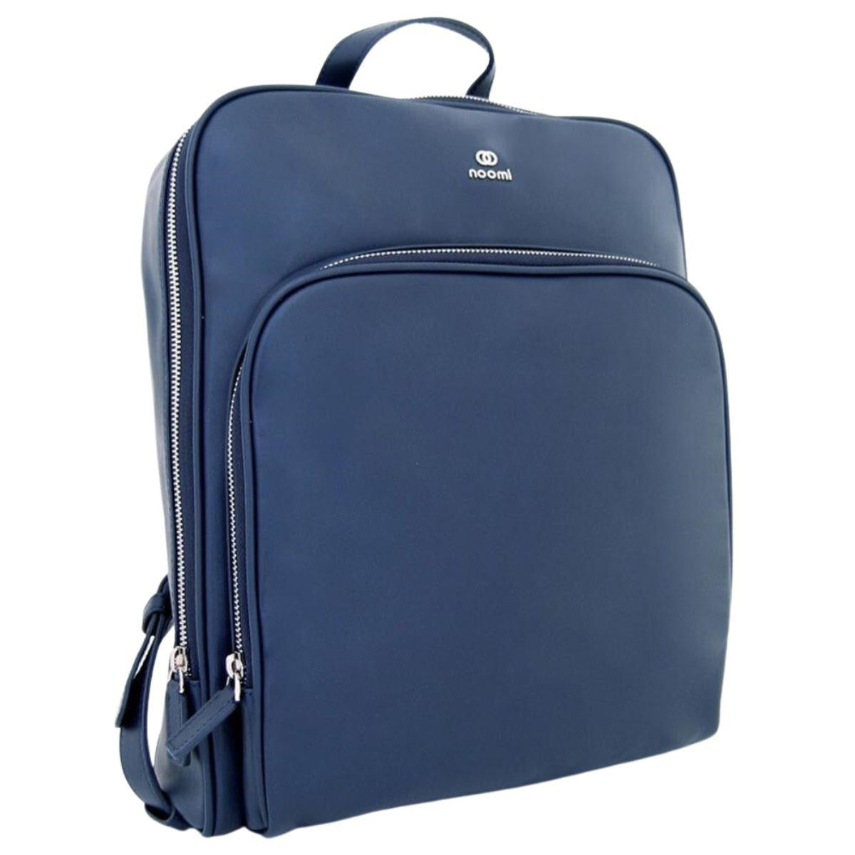 Zaino in pelle con tasca frontale e maniglia, 30x12x36 cm