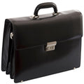 Cartella nera Royal, 42x13x31 cm