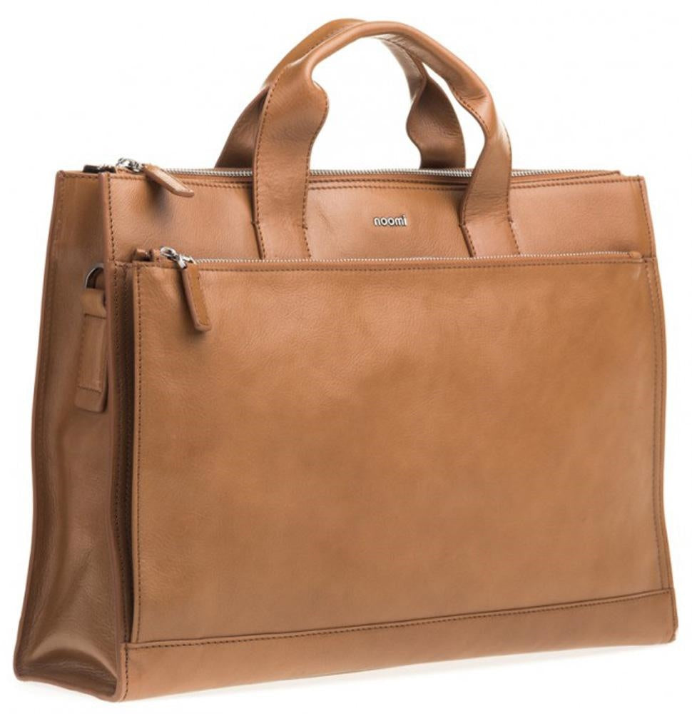 Cartella in cuoio marrone Chelsea, 40x13H33 cm