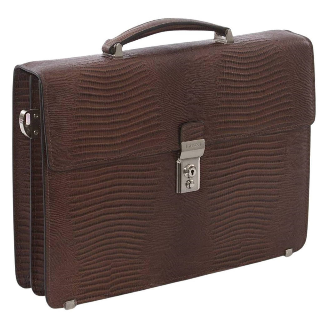 Cartella marrone modello Queen, 39x8x30 cm