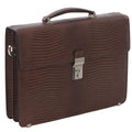 Cartella marrone modello Queen, 39x8x30 cm