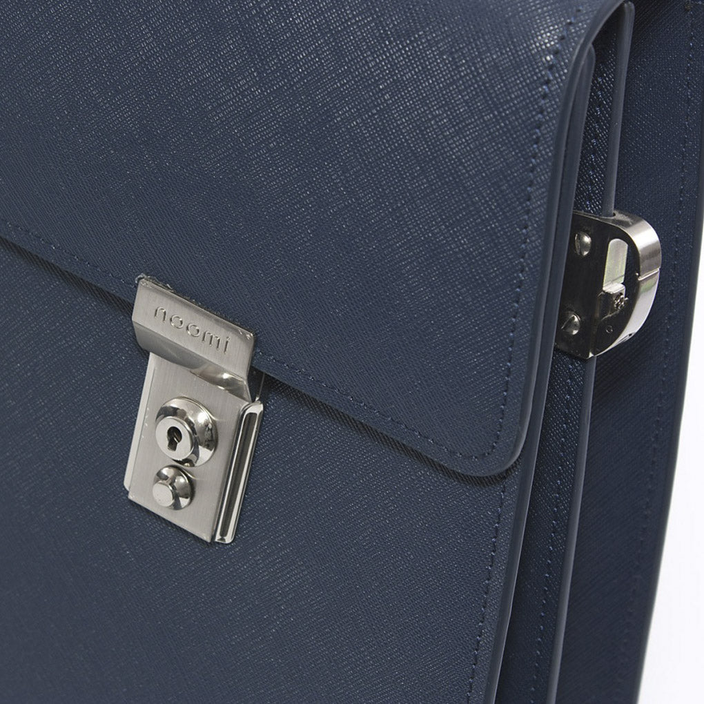 Cartella blu Kate, 44x12H32 cm
