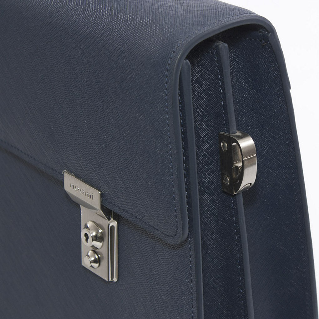 Cartella blu Kate, 44x12H32 cm