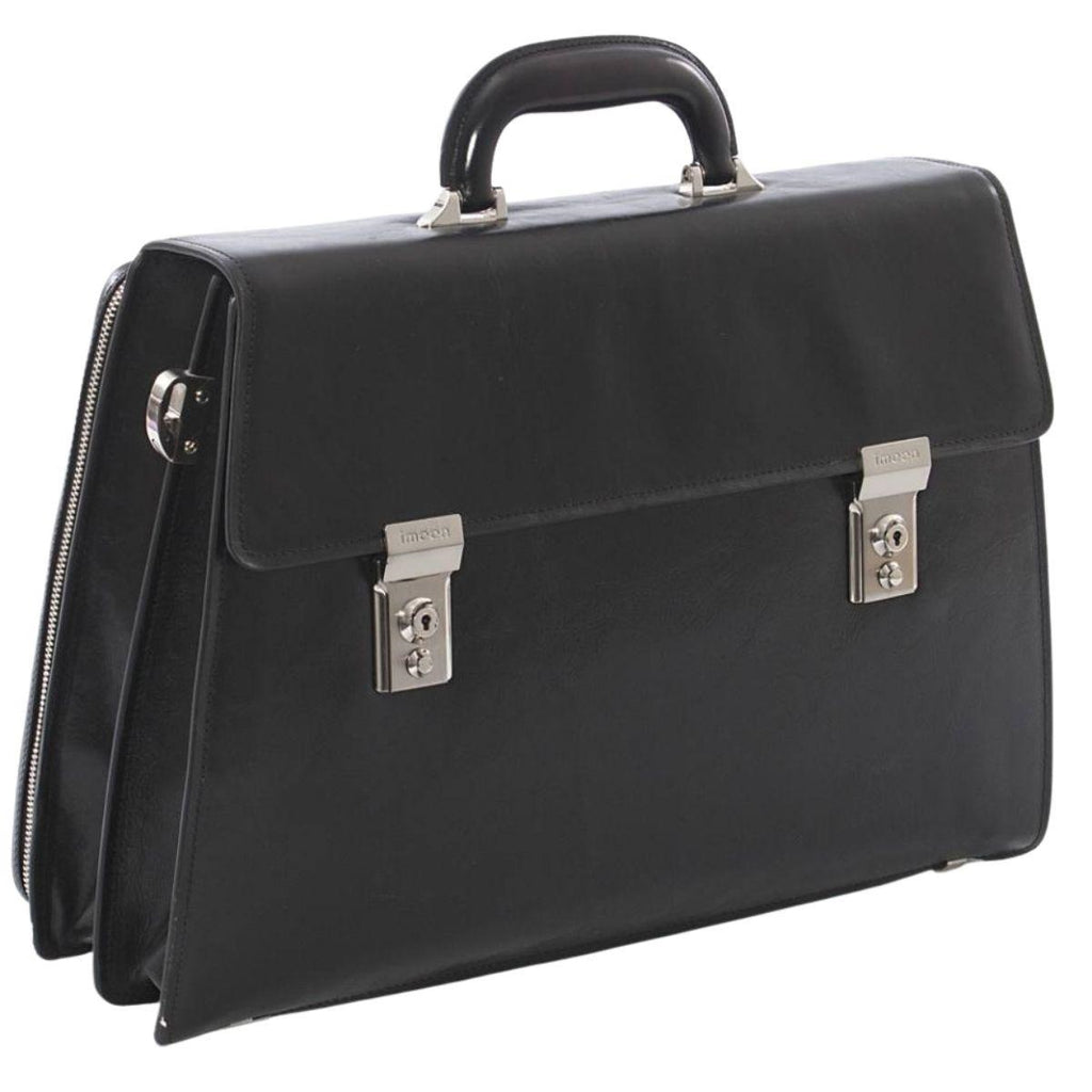 Cartella portadocumenti Kate nera, 44x12H32 cm