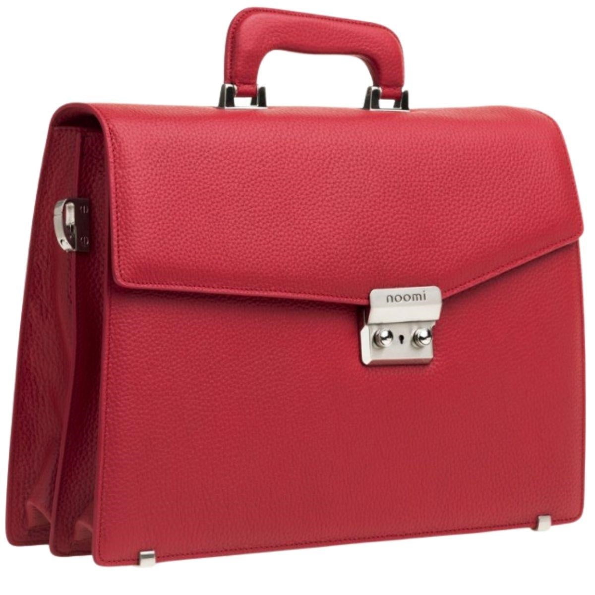 Cartella portadocumenti rossa Frida, 38,5x13x28 cm