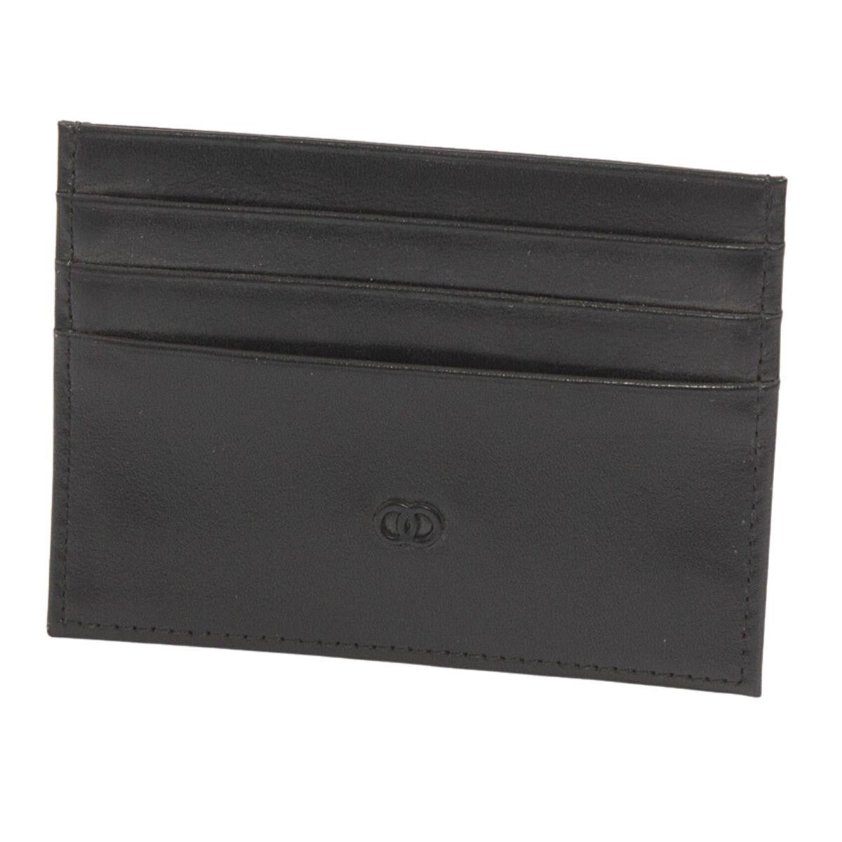 Portacarte nero, 10x7,5 cm (kit da 3)