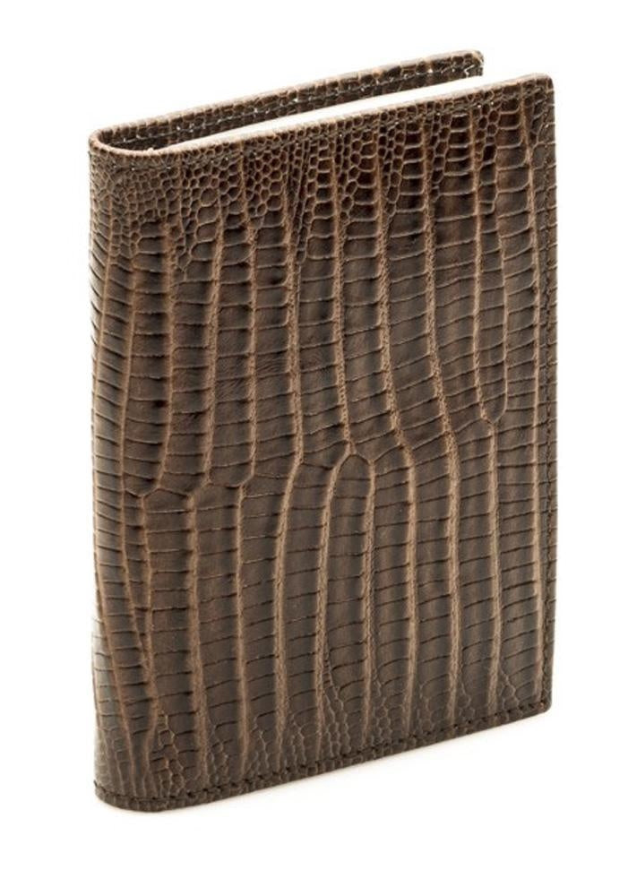 Portacarte marrone, 8x10,5 cm