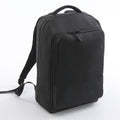 Zaino nero in nylon, 44x31x22 cm