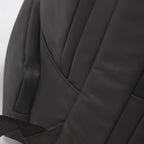 Zaino nero in nylon, 44x31x22 cm
