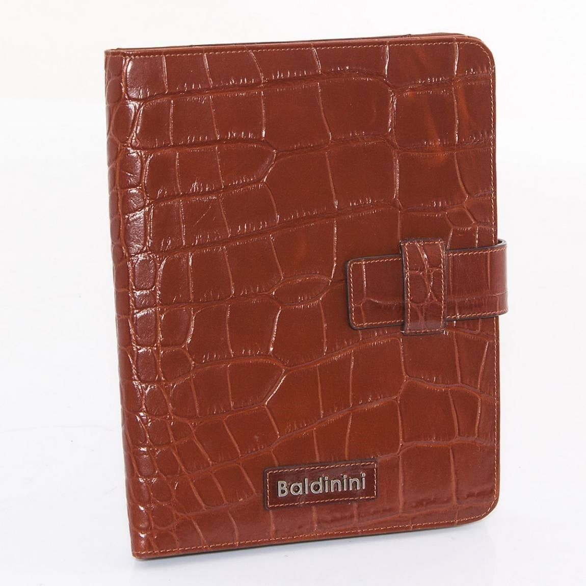 Porta i-pad vitello cocco/cognac baldinini