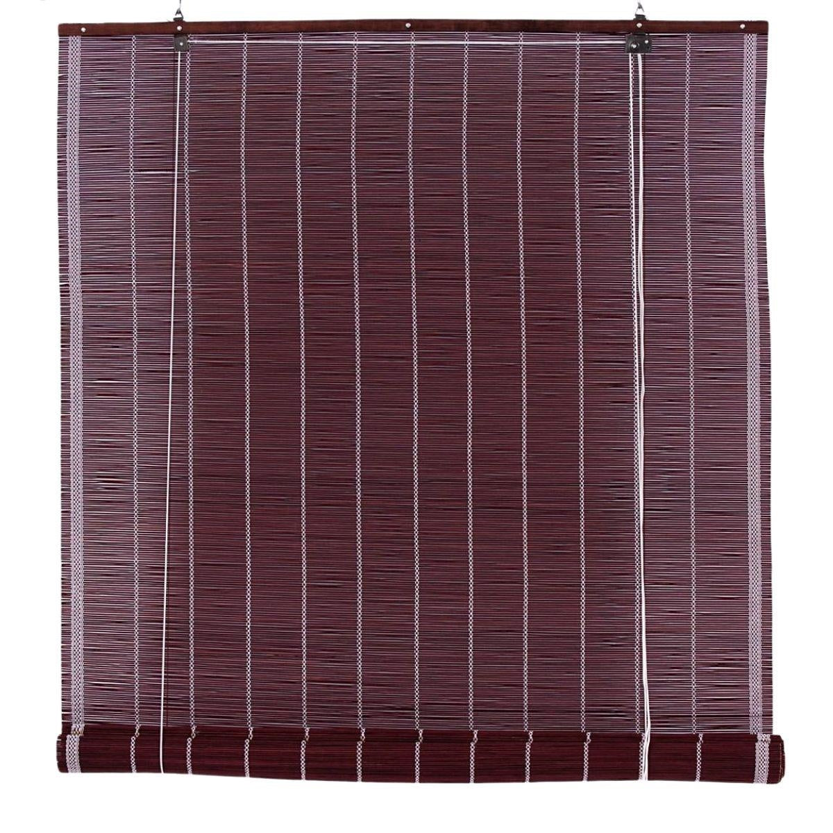 Arella in bambù brunito con carrucola, 120X240 cm