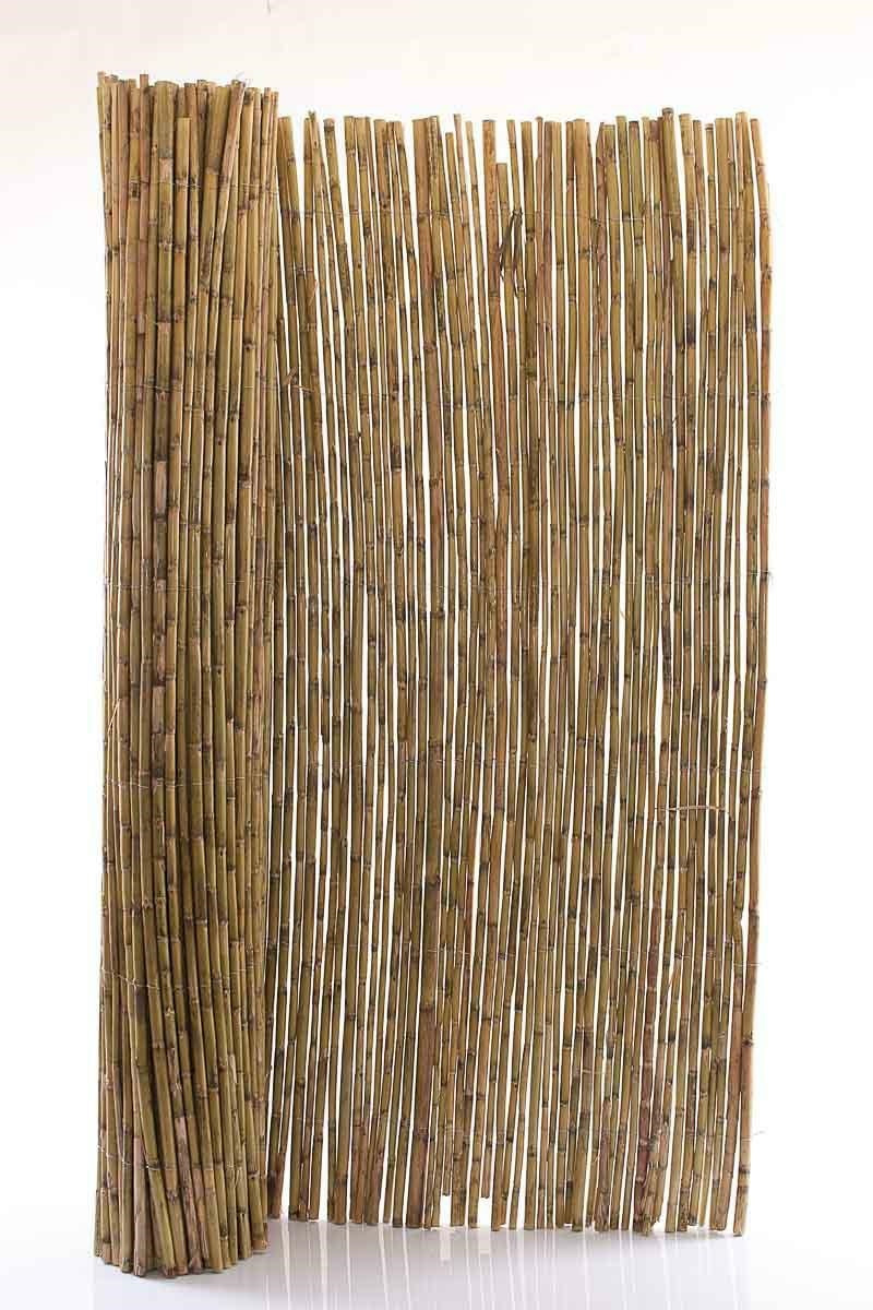 Stuoia in canna di bambù con filo, H250x300 cm