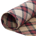 Stuoia in rattan a scacchi, 48x125 cm (kit da 5)
