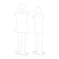 Appendiabiti Boy and Girl