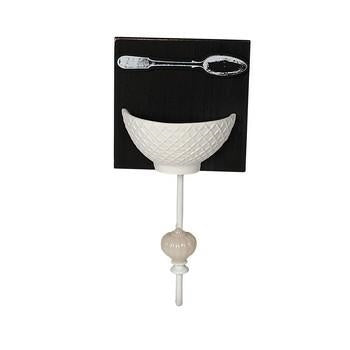 Appendino da cucina a 1 posto, 10,5x6,5H20,5 cm (kit da 10)