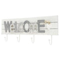 Appendino 4 posti welcome, 40x5x16,5 cm (kit da 3)