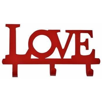 Appendino 3p.ferro rosso "love"