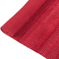 Tappeto rosso in juta, 180x270 cm